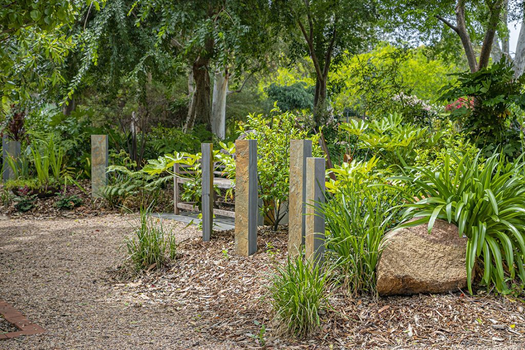 Sandstone uprights